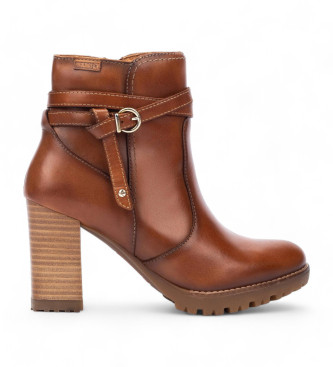 Pikolinos Connelly Leather Ankle Boots brown