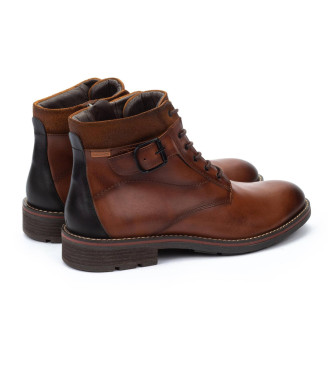 Pikolinos Botines de Piel York marr�n