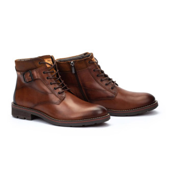 Pikolinos Botines de Piel York marr�n
