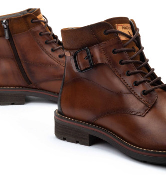 Pikolinos Botines de Piel York marr�n