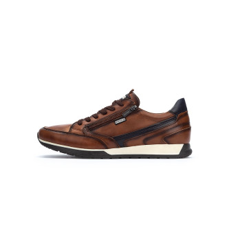 Pikolinos Leather Sneakers Cambil brown