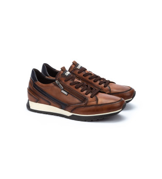 Pikolinos Leather Sneakers Cambil brown