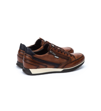 Pikolinos Leather Sneakers Cambil brown