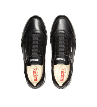 Pikolinos Sneakers i l�der Cambil sort