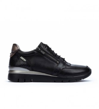 Pikolinos Cantabria black leather sneakers