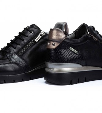 Pikolinos Cantabria black leather sneakers