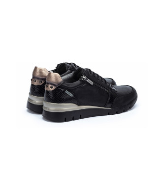Pikolinos Cantabria Leather Sneakers black