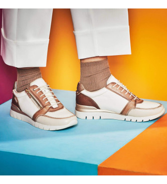 Pikolinos Leather Sneakers Cantabria white