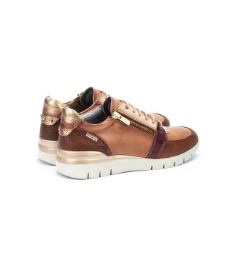 Pikolinos Cantabria Leather Sneakers brown