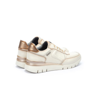 Pikolinos Leather Sneakers Cnatabria white