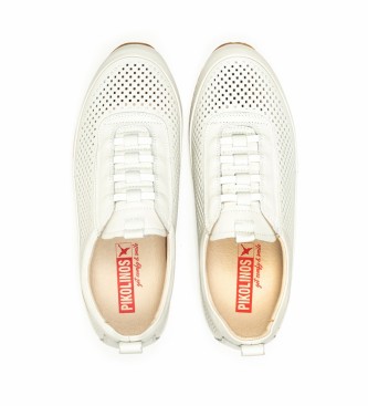 Pikolinos Zapatillas de piel Liverpool M2A blanco