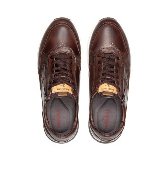 Pikolinos Getafe M2B Leather Sneakers dark brown