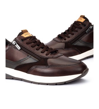 Pikolinos Getafe M2B Leather Sneakers dark brown