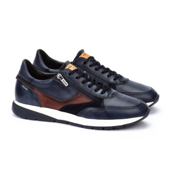 Pikolinos Leather Sneakers Getafe navy