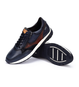 Pikolinos Leather Sneakers Getafe navy