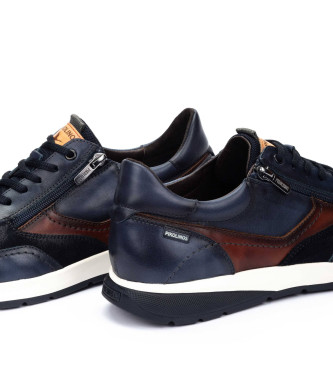 Pikolinos Leather Sneakers Getafe navy