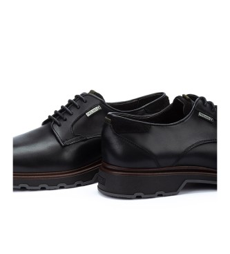 Pikolinos Sapatos de couro Linares preto