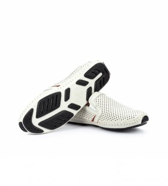 Pikolinos Skórzane buty Jerez 09Z białe