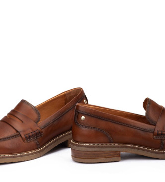 Pikolinos Braune Aldaya Leder Mokassins