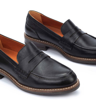 Pikolinos Aldaya Leder Mokassins schwarz