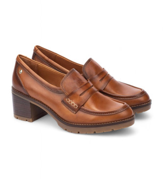 Pikolinos Llanes brown leather loafers