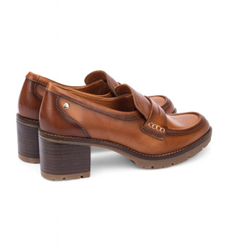 Pikolinos Llanes brown leather loafers