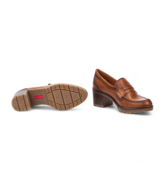 Pikolinos Llanes brown leather loafers