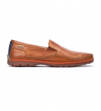 Pikolinos Marbella brown leather loafers