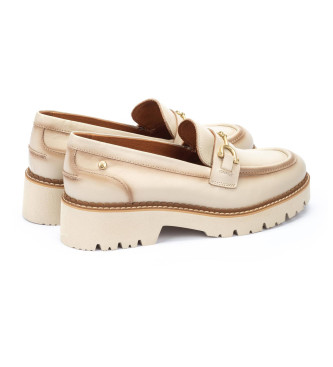Pikolinos Leder Mokassins Vicar creme wei�
