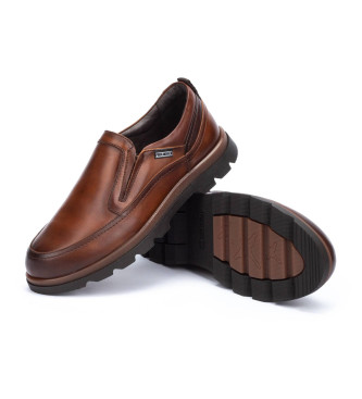 Pikolinos Brown Vigo Leather Moccasins