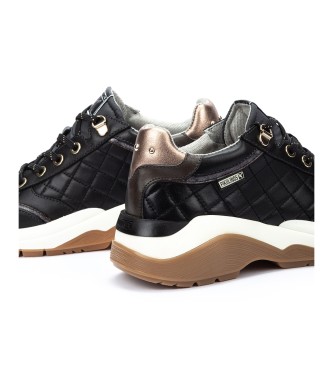 Pikolinos Leather Sneakers Nerja black