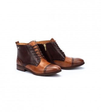Pikolinos Royal Ankle Boots i lder brun