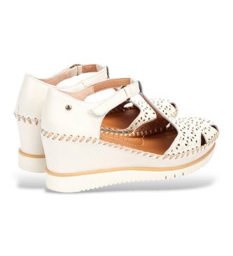 Pikolinos Sand�lias de couro Aguadulce off white