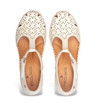 Pikolinos Sand�lias de couro Aguadulce off white