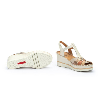 Pikolinos Ldersandaler Aguadulce off white