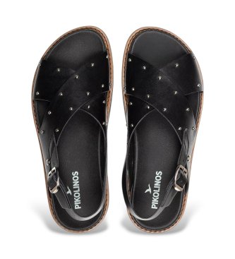 Pikolinos Sand�lias de couro Aitana preto
