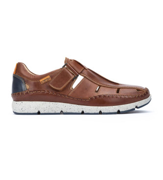 Pikolinos Brown Fuencarral Leather Sandals