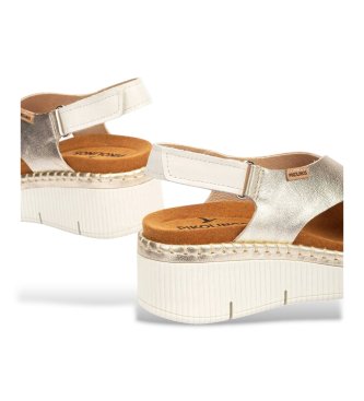 Pikolinos Sandalias de piel Gomera dorado