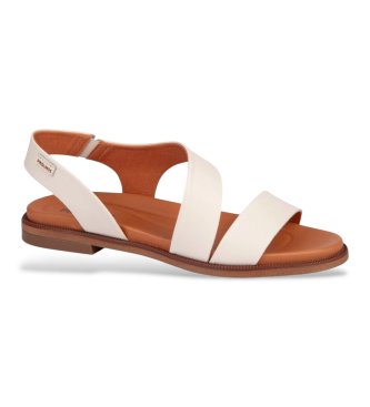 Pikolinos Sand�lias de couro Navia off-white