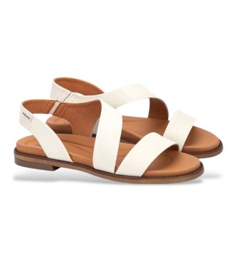 Pikolinos Sand�lias de couro Navia off-white