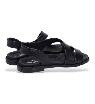 Pikolinos Sand�lias de couro Navia preto