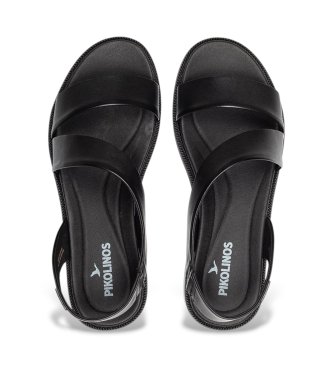 Pikolinos Sand�lias de couro Navia preto