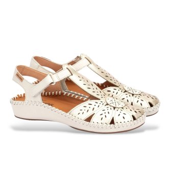 Pikolinos P.Vallarta gold leather sandals