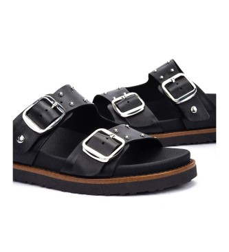 Pikolinos Sand�lias de couro Aitana preto