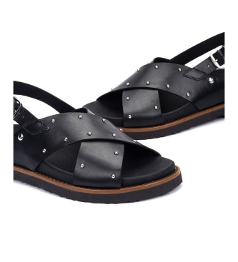 Pikolinos Sand�lias de couro Aitana preto