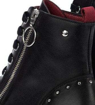 Pikolinos Leather boots Vicar W0V black