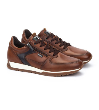 Pikolinos Leather Sneakers Cambil brown