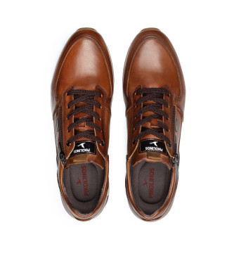 Pikolinos Leather Sneakers Cambil brown