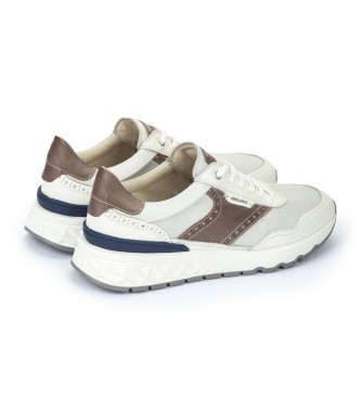 Pikolinos Aranda Leather Sneakers white