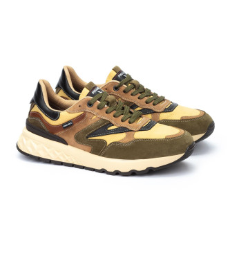 Pikolinos Aranda Leather Sneakers green